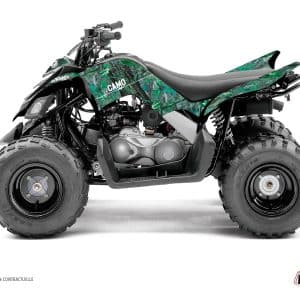 Kit Déco Quad Camo Yamaha 90 Raptor Vert () 2016-2023
