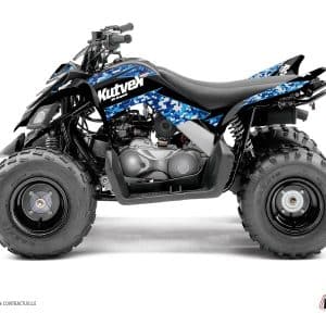 Kit Déco Quad Predator Yamaha 90 Raptor Bleu () 2016-2023