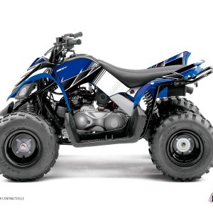 Kit Déco Quad Stripe Yamaha 90 Raptor Bleu () 2016-2023