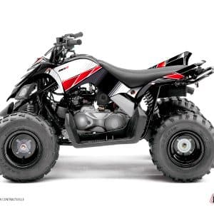 Kit Déco Quad Stripe Yamaha 90 Raptor Rouge () 2016-2023