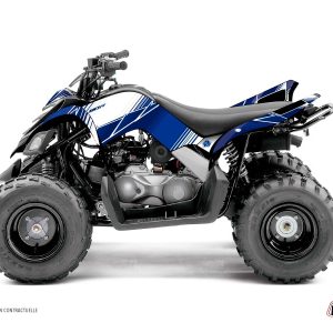 Kit Déco Quad Stripe Yamaha 90 Raptor Bleu Nuit () 2016-2023