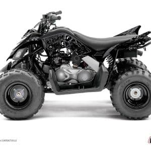 Kit Déco Quad Zombies Dark Yamaha 90 Raptor Noir () 2016-2023