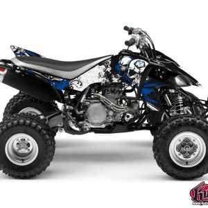 Kit Déco Quad Trash Yamaha 450 YFZ Noir Bleu () 2004-2009