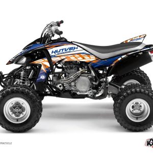 Kit Déco Quad Eraser Yamaha 450 YFZ Bleu Orange () 2004-2009