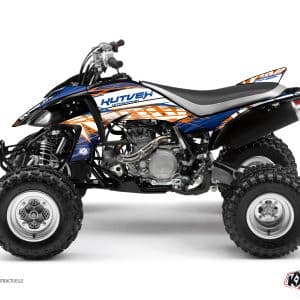 Kit Déco Quad Eraser Yamaha 450 YFZ Bleu Orange () 2012-2013