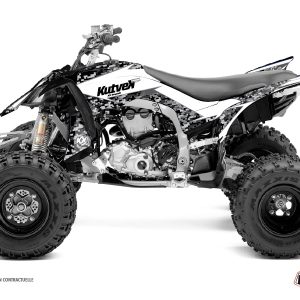Kit Déco Quad Predator Yamaha 450 YFZ R Blanc () 2010-2013