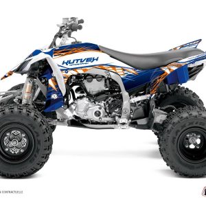 Kit Déco Quad Eraser Yamaha 450 YFZ R Bleu Orange () 2010-2013