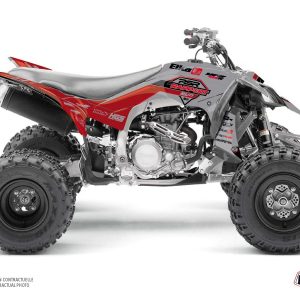 Kit Déco Quad Replica By Rapport K20 Yamaha 450 YFZ R Gris Rouge () 2010-2013