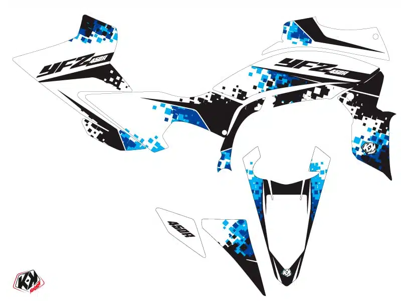 Kit Déco Quad Hangtown Yamaha 450 YFZ R Bleu () 2014-2019 – Image 2