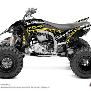 Kit Déco Quad Eraser Fluo Yamaha 450 YFZ R Jaune () 2014-2019