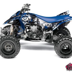 Kit Déco Quad Trash Yamaha 450 YFZ R Noir Bleu () 2014-2019