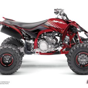 Kit Déco Quad Stripe Yamaha 450 YFZ R Rouge Noir () 2014-2019