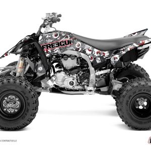 Kit Déco Quad Freegun Eyed Yamaha 450 YFZ R Rouge () 2014-2019