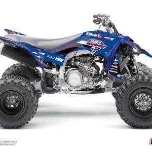 Kit Déco Quad Replica By Rapport K20 Yamaha 450 YFZ R Bleu Rouge () 2014-2019