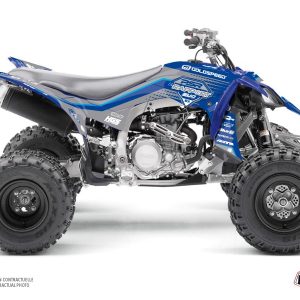 Kit Déco Quad Replica By Rapport K20 Yamaha 450 YFZ R Bleu Gris () 2014-2019
