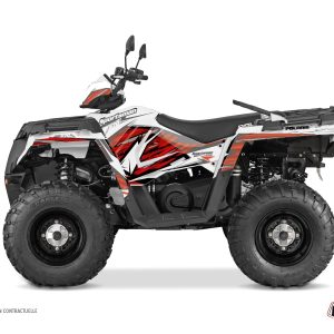 Kit Déco Quad Jungle Polaris 570 Sportsman Forest Rouge () 2018-2020