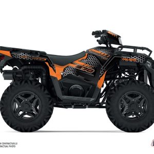 Kit Déco Quad Splinter Polaris 570 Sportsman Noir Orange () 2021-2023