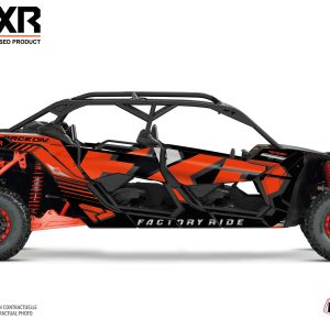 Kit Déco SSV FXR N1 Can Am Maverick X3 MAX Rouge () 2017-2023