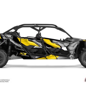 Kit Déco SSV Kliff Can Am Maverick X3 MAX Jaune () 2017-2023