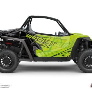 Kit Déco SSV Requiem Arctic Cat Textron Wildcat XX Noir Vert () 2017-2023