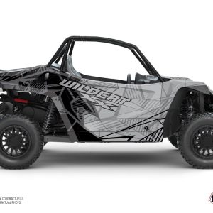 Kit Déco SSV Requiem Arctic Cat Textron Wildcat XX Noir Gris FULL () 2017-2023