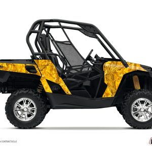 Kit Déco SSV Camo Can Am Commander Jaune () 2012-2017