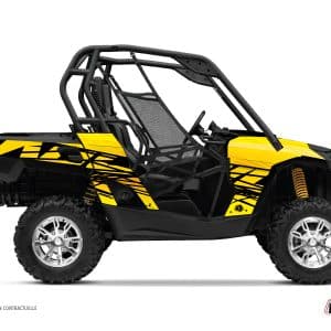 Kit Déco SSV Eraser Can Am Commander Jaune () 2012-2017
