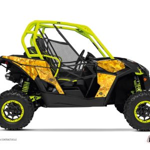 Kit Déco SSV Camo Can Am Maverick Jaune () 2013-2015