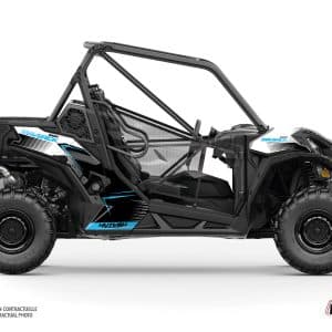 Kit Déco SSV Kallin Can Am Maverick Trail Blanc Bleu () 2018-2023