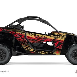Kit Déco SSV Eraser Can Am Maverick X3 Gold () 2017-2023
