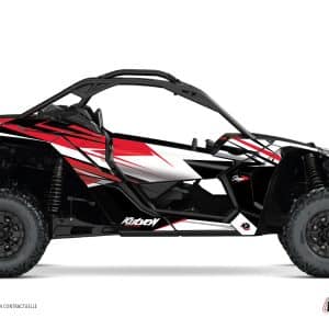 Kit Déco SSV Stage Can Am Maverick X3 Rouge () 2017-2023