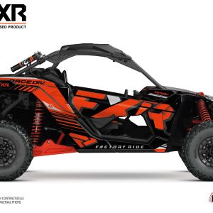Kit Déco SSV FXR N1 Can Am Maverick X3 Rouge () 2017-2023