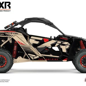 Kit Déco SSV FXR N1 Can Am Maverick X3 Sable () 2017-2023