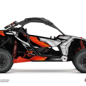 Kit Déco SSV Kliff Can Am Maverick X3 Rouge () 2017-2023