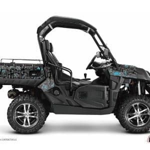 Kit Déco SSV Camo CF Moto U Force 800 Noir Bleu () 2014-2023