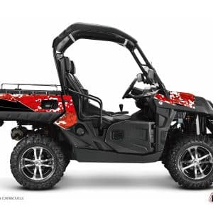Kit Déco SSV Predator CF Moto U Force 800 Rouge () 2014-2023