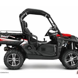 Kit Déco SSV Stage CF Moto U Force 800 Noir Rouge () 2014-2023