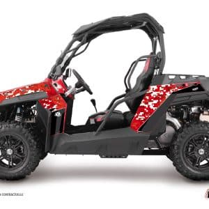 Kit Déco SSV Predator CF Moto Z Force 1000 Rouge () 2016-2023