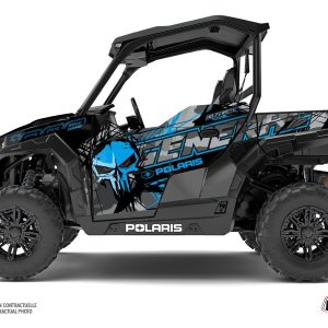Kit Déco SSV Evil Polaris GENERAL 1000 Gris Bleu () 2016-2021