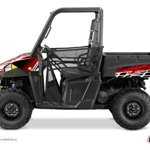 Kit Déco SSV Eraser Polaris Ranger 570 Rouge Blanc () 2015-2021