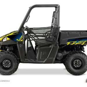 Kit Déco SSV Eraser Polaris Ranger 570 Neon Bleu () 2015-2021