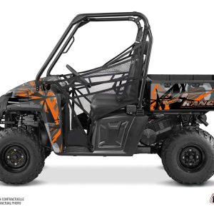 Kit Déco SSV Evil Polaris Ranger 570 FULL Gris Orange () 2016-2021