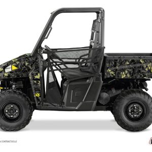 Kit Déco SSV Camo Polaris Ranger 900 XP Noir Jaune () 2012-2015
