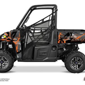 Kit Déco SSV Evil Polaris Ranger 900 XP Gris Orange () 2016