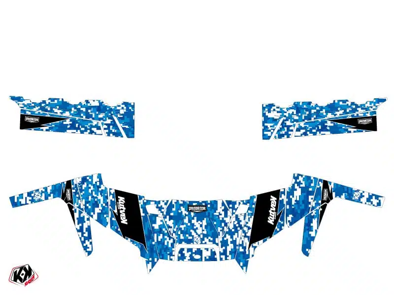 Kit Déco SSV Predator Polaris Ranger 900 XP Bleu () 2016 – Image 2