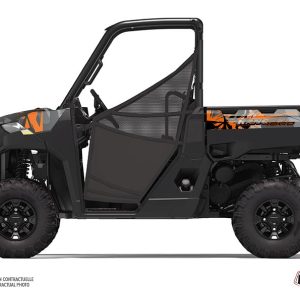 Kit Déco SSV Evil Polaris Ranger 1000 Gris Orange () 2020-2021