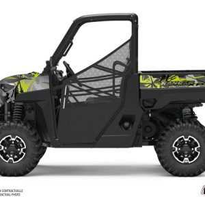 Kit Déco SSV Evil Polaris Ranger 1000 XP Gris Vert () 2018-2023