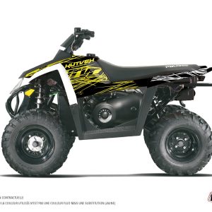 Kit Déco Quad Eraser Fluo Polaris Scrambler 500 Jaune () 2010-2013