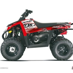Kit Déco Quad Eraser Polaris Scrambler 500 Rouge Blanc () 2010-2013