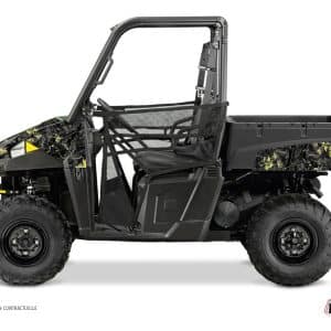 Kit Déco SSV Camo Polaris Ranger 570 Noir Jaune () 2022-2023